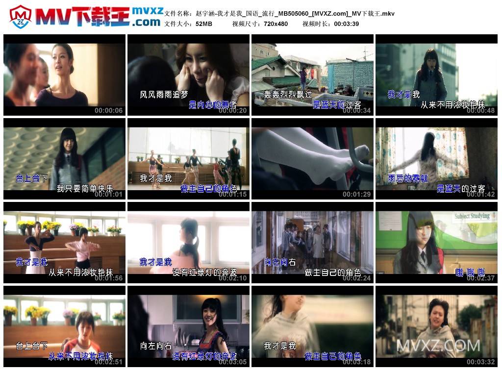 赵宇涵-我才是我_国语_流行_MB505060